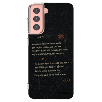 Picasee husă transparentă din silicon pentru Samsung Galaxy S21 5G G991B - POET