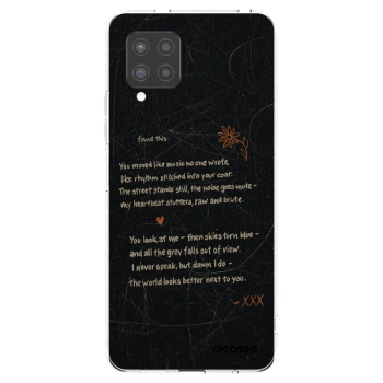 Picasee husă transparentă din silicon pentru Samsung Galaxy A42 A426B - POET