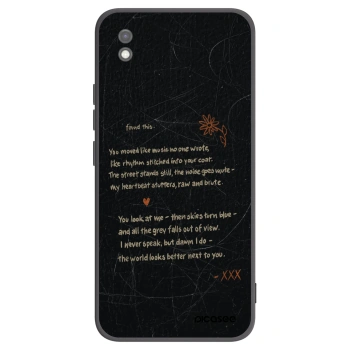 Picasee husă neagră din silicon pentru Xiaomi Redmi 9AT - POET