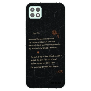 Picasee husă transparentă din silicon pentru Samsung Galaxy A22 A226B 5G - POET