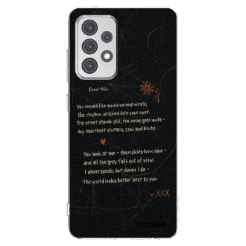 Picasee husă transparentă din silicon pentru Samsung Galaxy A52s 5G A528B - POET