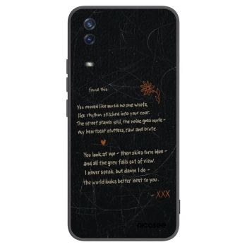 Picasee husă neagră din silicon pentru Vivo Y11s - POET