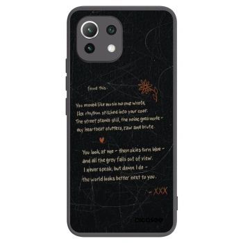 Picasee husă neagră din silicon pentru Xiaomi 11 Lite 5G NE - POET
