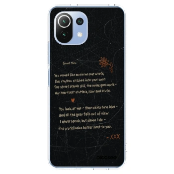 Picasee husă transparentă din silicon pentru Xiaomi 11 Lite 5G NE - POET