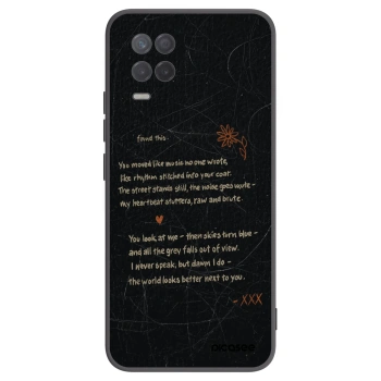 Picasee husă neagră din silicon pentru Realme 8 5G - POET