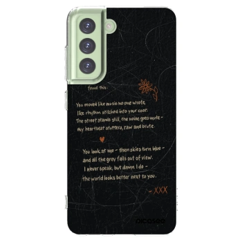 Picasee husă transparentă din silicon pentru Samsung Galaxy S21 FE 5G - POET