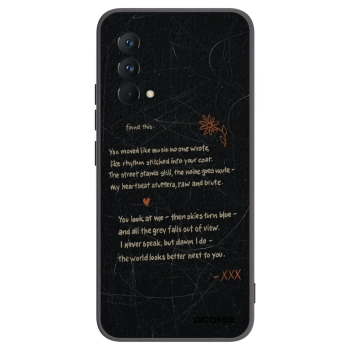 Picasee husă neagră din silicon pentru Realme GT Master Edition 5G - POET