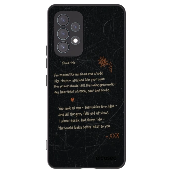 Picasee husă neagră din silicon pentru Samsung Galaxy A53 5G A536 - POET