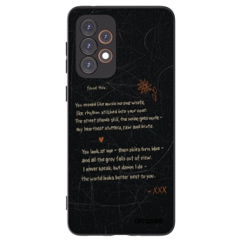 Picasee husă neagră din silicon pentru Samsung Galaxy A33 5G A336 - POET