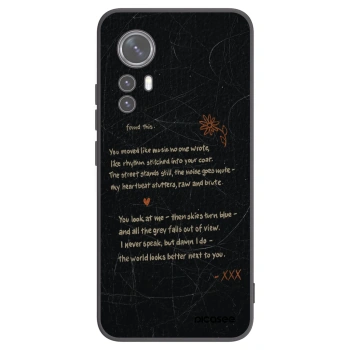 Picasee husă neagră din silicon pentru Xiaomi 12X - POET