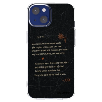 Picasee husă transparentă din silicon pentru Apple iPhone 14 - POET