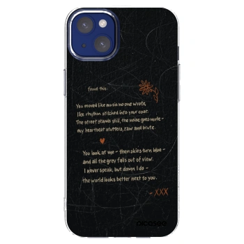 Picasee husă transparentă din silicon pentru Apple iPhone 14 Plus - POET