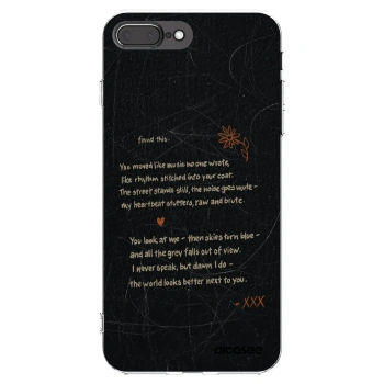 Picasee husă transparentă din silicon pentru Apple iPhone 8 Plus - POET