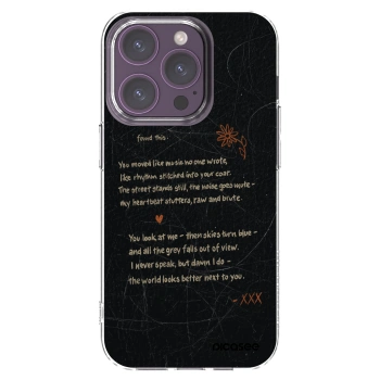 Picasee husă transparentă din silicon pentru Apple iPhone 14 Pro - POET