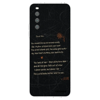 Picasee husă transparentă din silicon pentru Sony Xperia 10 IV 5G - POET