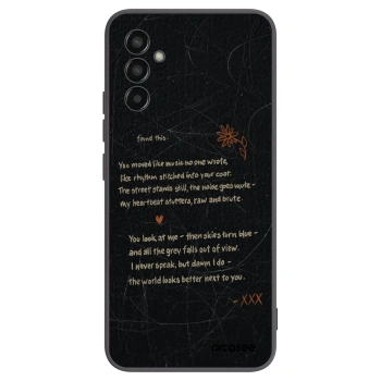 Picasee husă neagră din silicon pentru Samsung Galaxy M13 M135F - POET
