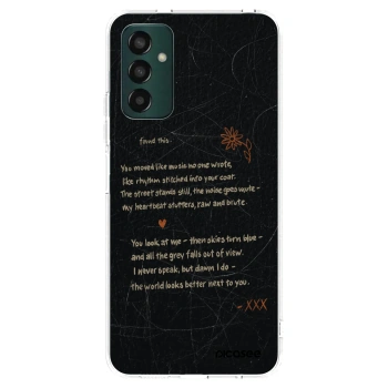 Picasee husă transparentă din silicon pentru Samsung Galaxy M13 M135F - POET