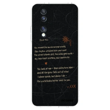 Picasee husă transparentă din silicon pentru Honor 70 - POET