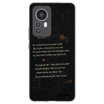 Picasee husă neagră din silicon pentru Xiaomi 12T - POET