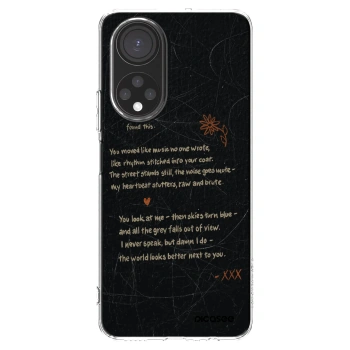 Picasee husă transparentă din silicon pentru Honor X7 - POET