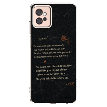 Picasee husă transparentă din silicon pentru Motorola Moto G32 - POET