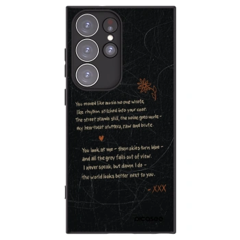 Picasee husă neagră din silicon pentru Samsung Galaxy S23 Ultra 5G - POET