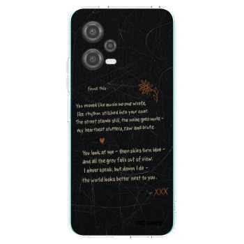 Picasee husă transparentă din silicon pentru Xiaomi Poco X5 - POET