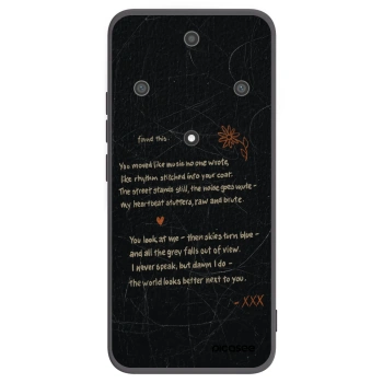 Picasee husă neagră din silicon pentru Honor Magic5 Lite 5G - POET