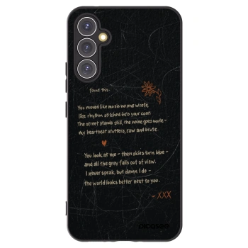 Picasee husă neagră din silicon pentru Samsung Galaxy A34 5G A346B - POET