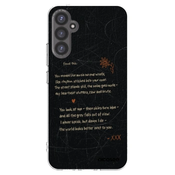 Picasee husă transparentă din silicon pentru Samsung Galaxy A34 5G A346B - POET