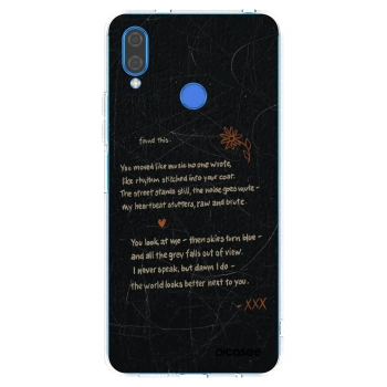 Picasee husă transparentă din silicon pentru Huawei Nova 3 - POET