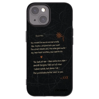 Picasee husă neagră din silicon pentru Apple iPhone 15 - POET