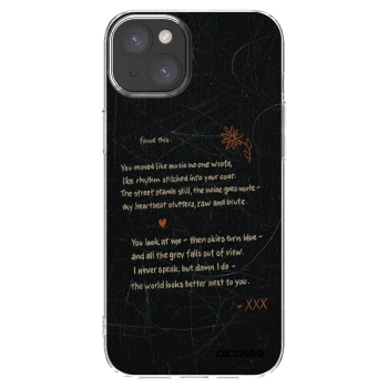Picasee husă transparentă din silicon pentru Apple iPhone 15 Plus - POET