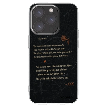 Picasee husă transparentă din silicon pentru Apple iPhone 15 Pro - POET