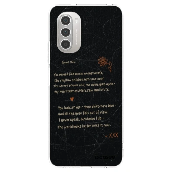 Picasee husă transparentă din silicon pentru Motorola Moto G51 - POET