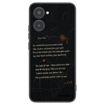 Picasee husă neagră din silicon pentru Realme 10 4G - POET