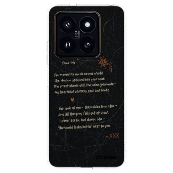 Picasee husă transparentă din silicon pentru Xiaomi 14 Pro - POET