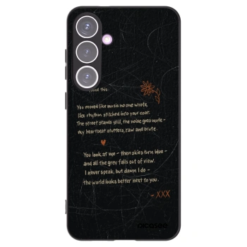 Picasee husă neagră din silicon pentru Samsung Galaxy S24+ S926B 5G - POET