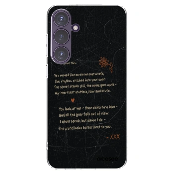Picasee husă transparentă din silicon pentru Samsung Galaxy S24+ S926B 5G - POET