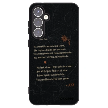 Picasee husă neagră din silicon pentru Samsung Galaxy S23 FE S711B - POET