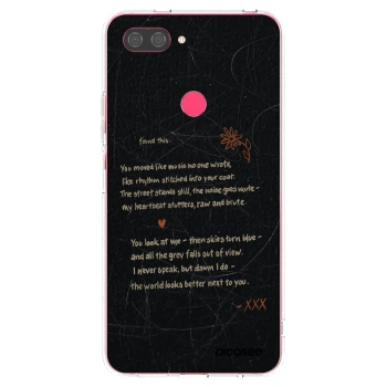 Picasee husă transparentă din silicon pentru Xiaomi Mi 8 Lite - POET