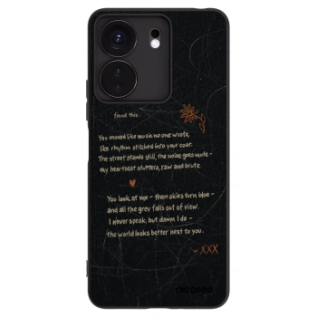 Picasee husă neagră din silicon pentru Xiaomi Redmi 13C 4G - POET