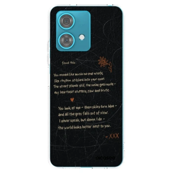 Picasee husă transparentă din silicon pentru Motorola Edge 40 Neo - POET
