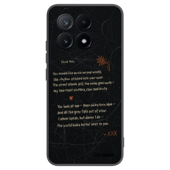 Picasee husă neagră din silicon pentru Xiaomi Poco X6 Pro - POET