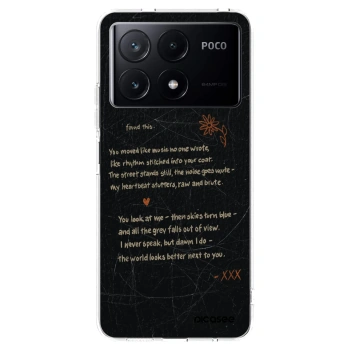 Picasee husă transparentă din silicon pentru Xiaomi Poco X6 Pro - POET