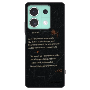 Picasee husă neagră din silicon pentru Xiaomi Redmi Note 13 5G - POET