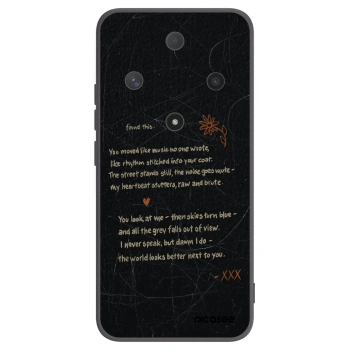 Picasee husă neagră din silicon pentru Honor Magic6 Lite 5G - POET
