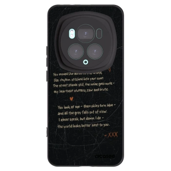 Picasee husă neagră din silicon pentru Honor Magic6 Pro - POET