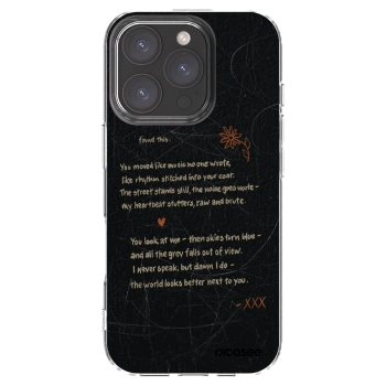 Picasee husă transparentă din silicon pentru Apple iPhone 16 Pro - POET