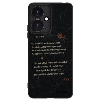 Picasee husă neagră din silicon pentru Xiaomi Redmi 13C 5G - POET